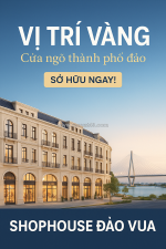 Bán shophouse đảo vua: kết hợp hoàn hảo giữa nghỉ dưỡng và kinh doanh