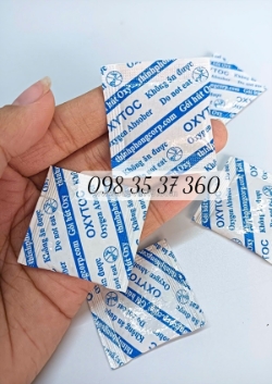 Bánh trung thu handmade dùng gói hút oxy