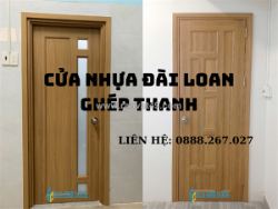 Báo giá cửa nhựa đài loan ghép thanh mới nhất 2025