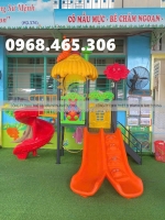 Bộ cầu trượt liên hoàn trẻ em hàng nhập khẩu