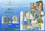 Căn hộ 3pn sky retreat eco retreat giá gốc cđt 4,3 tỷ (gồm vat+kpbt), có vườn
