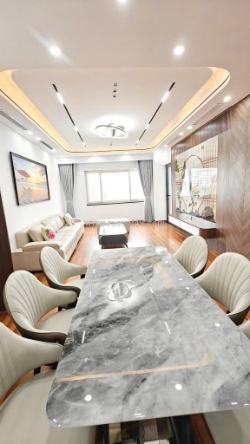 Căn hộ trần thái tông-dt 120m-3 ngủ lô góc-full nội thất-9 tỷ 300