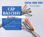 Cáp báo cháy altek kabel – không chống nhiễu, 4/6/8 lõi 0.22mm²