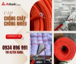 Cáp chống cháy chống nhiễu altek kabel chính hãng