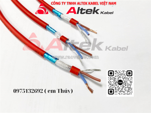 Cáp tín hiệu lõi xoắn, chống cháy, chống nhiễu 2 lõi