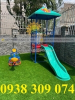 Cầu trượt máng đơn,cầu trượt máng đôi,cầu trượt con voi nhựa