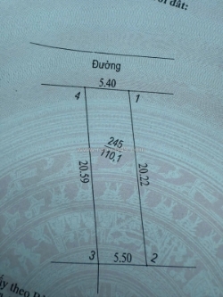 Cc cần bán 110m full đường 2  ô tô tránh thông xã xuân mai giá hơn tỉ