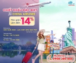 China airlines giảm 14% giá vé máy bay đi mỹ