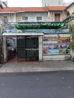 Chính chủ bán mặt tiền trần quý khoách, p.tân định, q.1. dt: (6.2 x 16m), giá