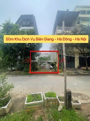 Chính chủ cần bán lô đất 50m dịch vụ biên giang-hà đông-hà nội