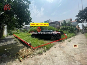 Chính chủ cần bán lô đất 96m tại tt cúc sơn-chương mỹ-hà nội