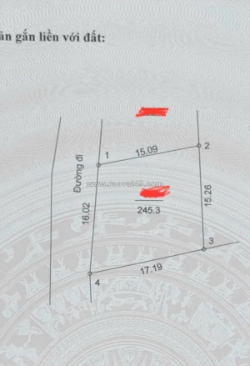 Chính chủ cần bán lô đất đẹp - giá tốt - vị trí đắc địa