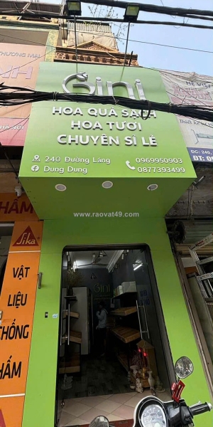 Cho thuê mbkd láng - đống đa (240 đường láng)