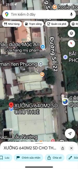 Cho thuê xưởng tại linh đông, thủ đức giá tốt  đầy đủ tiện ích