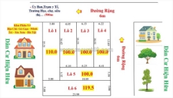 Chuyển nhượng 6 lô đất f0 tại minh trí, sóc sơn, hà nội.