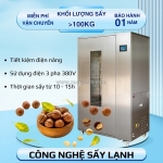 Công nghệ sấy lạnh trong chế biến thực phẩm