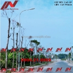 Cột đèn cao áp liền cần phan nguyễn: giải pháp chiếu sáng vượt trội cho mọi không gian