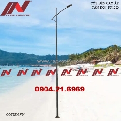Cột đèn cao áp phan nguyễn: ánh sáng cho cuộc sống hiện đại