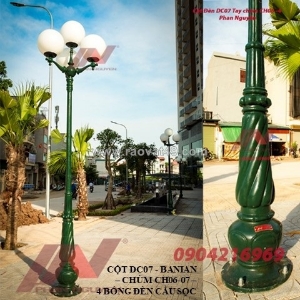 Cột đèn sân vườn phan nguyễn: biến hóa không gian, thắp sáng ước mơ