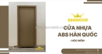Cửa nhựa abs hàn quốc tại hóc môn | bền, lại sang trọng
