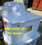 Cung cấp sỉ lẻ thùng nhựa trắng 120 lit