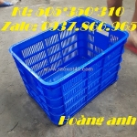 Đại chỉ uy tín cung cấp sọt công nghiệp, sọt nhựa nguyên sinh, sóng nhựa hở kích thước : 505*350*310mm