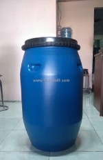Đại lý bán thùng phuy nhụa 120lit đựng chất lỏng, trồng cây giá rẻ