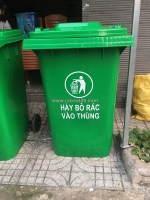 Đại lý phân phối thùng rác nhựa 360l giá rẻ tại tp. hcm