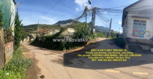 Đất đẹp – giá đầu tư   - cần bán lô đất 2 mặt tiền đẹp tại thị trấn lạc dương,