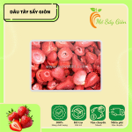 Dâu tây sấy giòn – món ăn vặt chua ngọt, giòn rụm