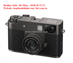 Fujifilm x-half (màu đen) – cổ điển một nửa, cảm xúc trọn vẹn