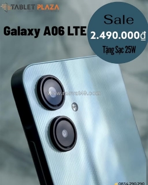 Galaxy a06 lte 4/128gb giá chỉ: 2.490.000₫