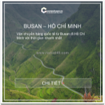 Giá cước vận chuyển từ busan, hàn quốc về việt nam