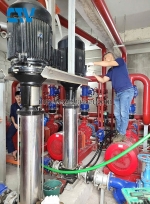 Giải quyết sự cố máy bơm trục đứng bị “mất nước” nhanh chóng