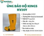 Giày  king's kv20y – ủng bảo hộ 5s: chống đinh, chống trượt, chống thấm