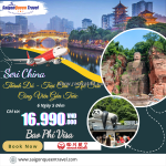 Hành trình tuyệt đẹp: cửu trại câu – thành đô – lạc sơn – gặp gỡ gấu trúc khổng lồ