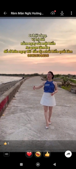 Hot !!! sở hữu ngay lô đất biển đẹp - giá tốt - vị trí đắc địa tại tt quất lâm,