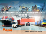 ​hướng dẫn các phương thức vận chuyển hàng hóa quốc tế