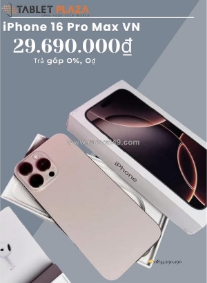 Iphone 16 pro max 256gb giá cực tốt – hàng chính hãng vn/a