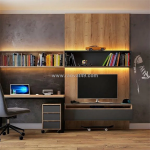 Kệ tivi kết hợp bàn trang điểm: giải pháp 2 trong 1 được ưa chuộng hiện nay