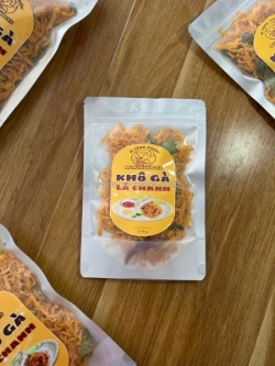 Khô gà lá chanh – món ăn vặt dành cho mọi lứa tuổi