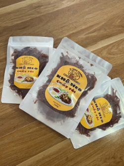 Khô heo cháy tỏi – giòn rụm, thơm lừng, bùng nổ vị giác