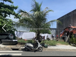 Lô đất mặt tiền phạm vấn . dt:86m , ngang 5m5