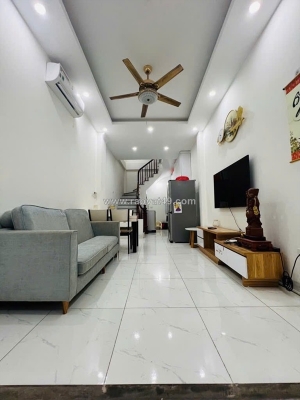 Lô góc - vài bước ra ô tô, đại lộ thăng long - full nội thất 5 tầng