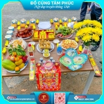 Mâm cúng rằm tháng 7, đầy đủ lễ vật, an tâm cúng lễ