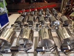 Máy rang bột ngũ cốc, máy rang gạo lứt, nếp cẩm