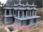 Mộ đá đơn 2 mái