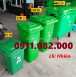 Mô hình thu gom rác năm 2025- thùng rác 120 lít 240l lít 660 lít giá rẻ- lh 0911.082.000