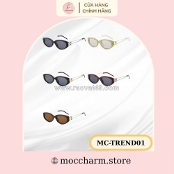 Mùa hè thêm cuốn hút với kính mắt mèo mộc charm