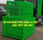 Mua thùng nhựa bít ở đâu, thùng nhựa có nắp đựng hàng cơ khí, khay nhựa